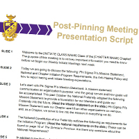 pinning script graphic