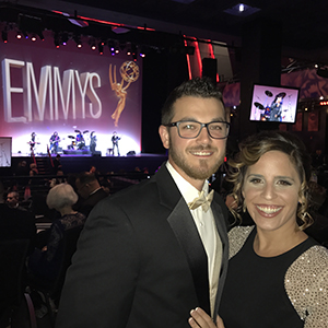 Sarah at the Emmys