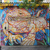 graffitti art in Brazil