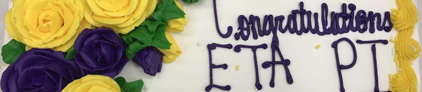 Eta Pi congrats cake