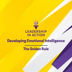 Developing Emotional Intelligence- The Golden Rule Graphic