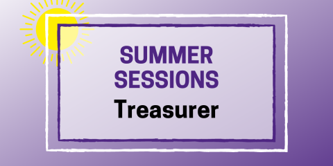 Summer Sessions Graphic - Treasurer Call